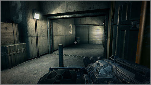 After throwing it onto the crane, two flying fatties will fly into the hall - 21.1. The Clarifier - Campaign - Duke Nukem Forever - Game Guide and Walkthrough