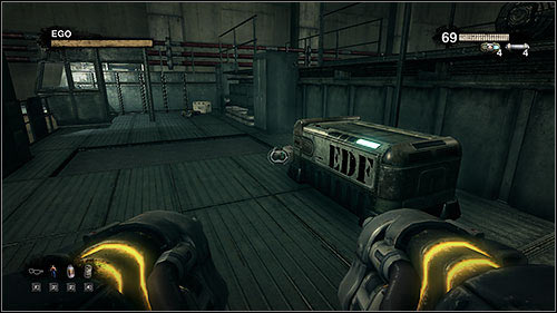 On the gantry platform you will find the Devastator with an unlimited amount of ammo, so you don't have to worry about running out of rockets during the right - 19. Generator Room - Campaign - Duke Nukem Forever - Game Guide and Walkthrough