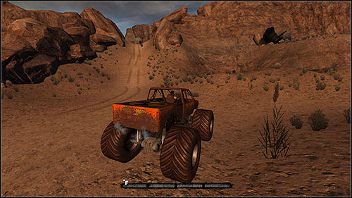 Return onto the proper track and jump over the gorge - 13.2. The Mighty Foot: Part 2 - Campaign - Duke Nukem Forever - Game Guide and Walkthrough