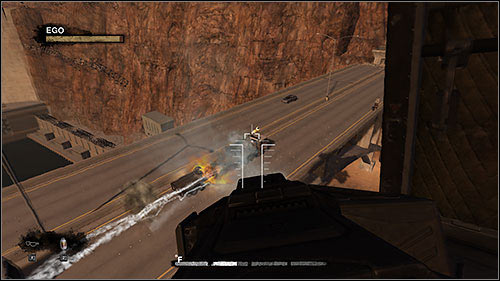 Once the flight ends, the EDF dropship will drop you nearby Duke's truck - 13.1. The Mighty Foot - Campaign - Duke Nukem Forever - Game Guide and Walkthrough