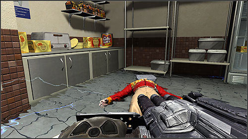 Turn it on and get onto it to reach the top shelf thanks to the toasts - 12.2. Duke Burger: Part 2 - Campaign - Duke Nukem Forever - Game Guide and Walkthrough