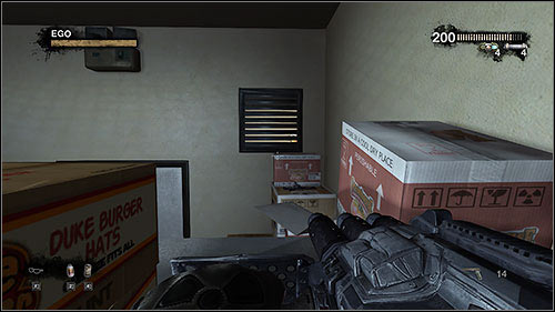 On the other side there's a room flooded with electrified water - 12.2. Duke Burger: Part 2 - Campaign - Duke Nukem Forever - Game Guide and Walkthrough