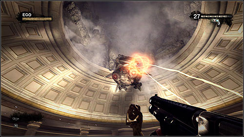 The fatty will change your companions into two Pigs, so firstly take care of them and then move on to attacking the mini boss - 5.3. The Lady Killer: Part 3 - Campaign - Duke Nukem Forever - Game Guide and Walkthrough