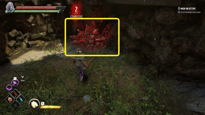 In each location of D&D Dark Alliance you'll come across red crystals that need to be broken, because it enables you to get valuable resources (various types of crystal shards) that you can use to upgrade your equipment - Dark Alliance: Beginners Guide - Basics - Dark Alliance Guide