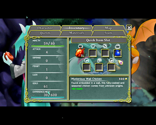 Chicken replenishes your health - Prologue: The Glade - Walkthrough - Dust: An Elysian Tail - Game Guide and Walkthrough