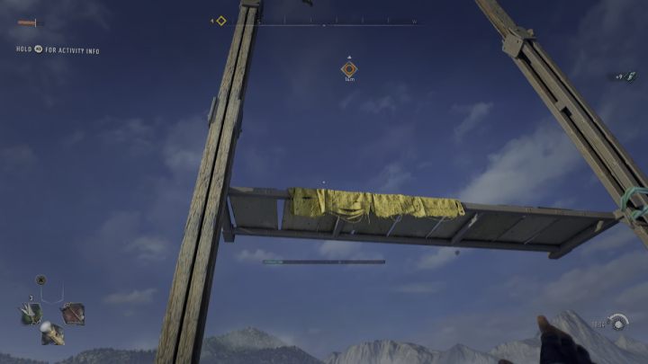 Lean out to the right, wait for the beam to lift you up, and jump towards the wooden planks - Dying Light 2: Windmills (Houndfield) - list - Windmills - Dying Light 2 Guide