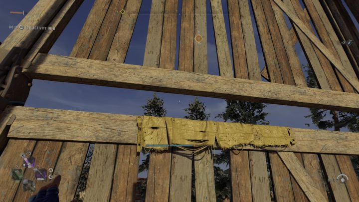 Jump onto lift, wait for it to take you up, and leaning back, jump onto the boards - Dying Light 2: Windmills (Houndfield) - list - Windmills - Dying Light 2 Guide