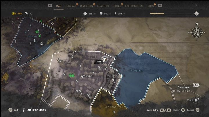 3 - Dying Light 2: Inhibitors (Downtown) - list of all - Downtown - Dying Light 2 Guide