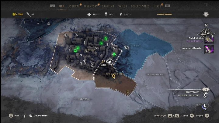 5 - Dying Light 2: Inhibitors (Downtown) - list of all - Downtown - Dying Light 2 Guide