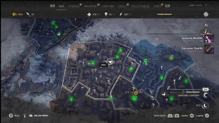 6 - Dying Light 2: Inhibitors (Downtown) - list of all - Downtown - Dying Light 2 Guide