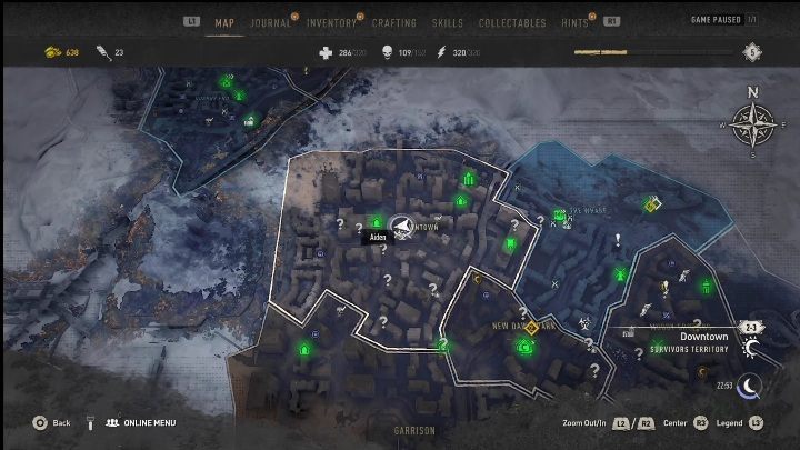 13 - Dying Light 2: Inhibitors (Downtown) - list of all - Downtown - Dying Light 2 Guide