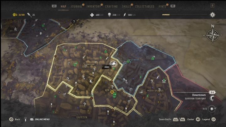 15 - Dying Light 2: Inhibitors (Downtown) - list of all - Downtown - Dying Light 2 Guide