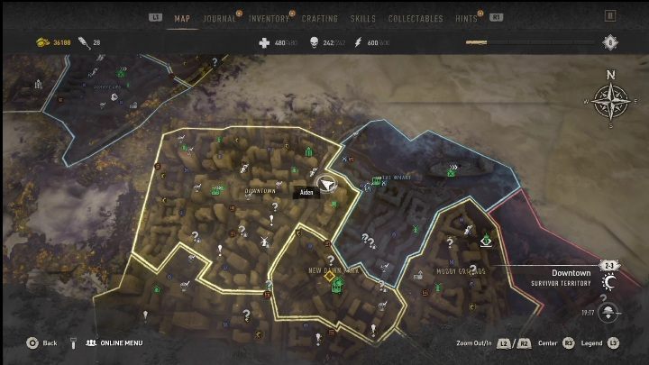 23 - Dying Light 2: Inhibitors (Downtown) - list of all - Downtown - Dying Light 2 Guide