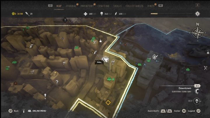 24 - Dying Light 2: Inhibitors (Downtown) - list of all - Downtown - Dying Light 2 Guide