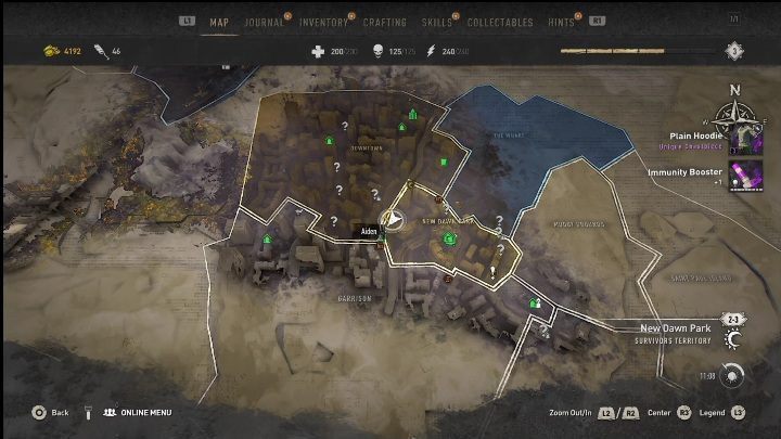 3 - Dying Light 2: Inhibitors (New Dawn Park) - list of all - New Dawn Park - Dying Light 2 Guide