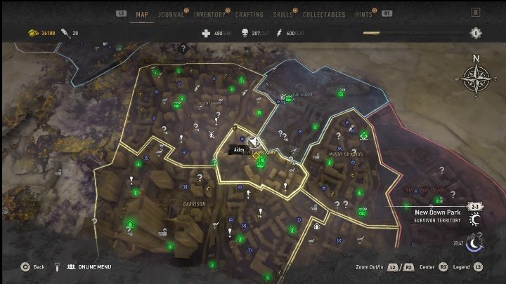 6 - Dying Light 2: Inhibitors (New Dawn Park) - list of all - New Dawn Park - Dying Light 2 Guide