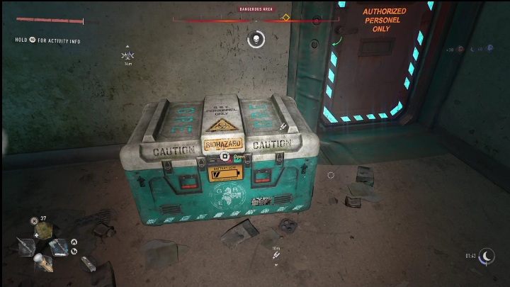 This is yet another inhibitor found in the THV GenMod Development Center - Dying Light 2: Inhibitors (Saint Paul Island) - list of all - Saint Paul Island - Dying Light 2 Guide