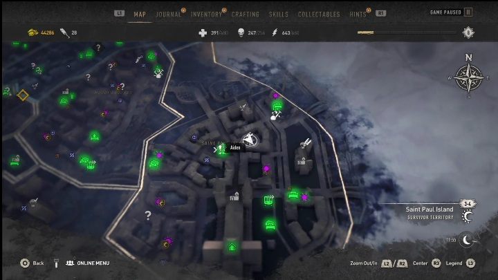 15 - Dying Light 2: Inhibitors (Saint Paul Island) - list of all - Saint Paul Island - Dying Light 2 Guide