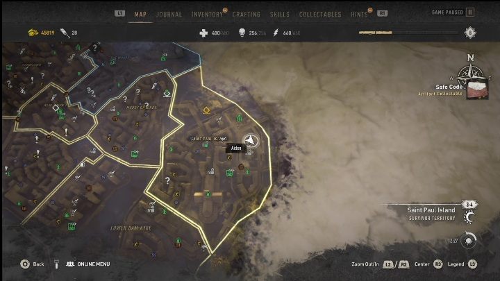 19 - Dying Light 2: Inhibitors (Saint Paul Island) - list of all - Saint Paul Island - Dying Light 2 Guide