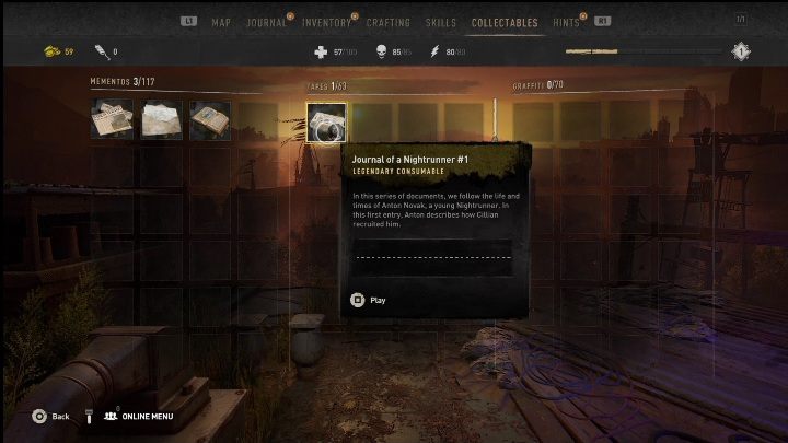 This is the first recording you encounter in the game - Dying Light 2: Recordings (Trinity) - list of all - Trinity - Dying Light 2 Guide
