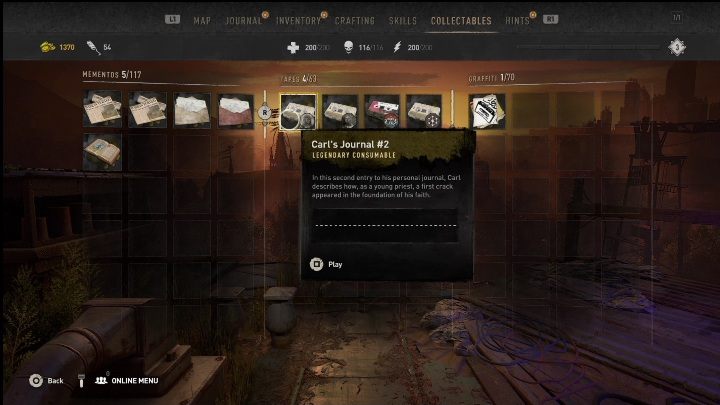 You can easily explore the base in-between missions - Dying Light 2: Recordings (Trinity) - list of all - Trinity - Dying Light 2 Guide