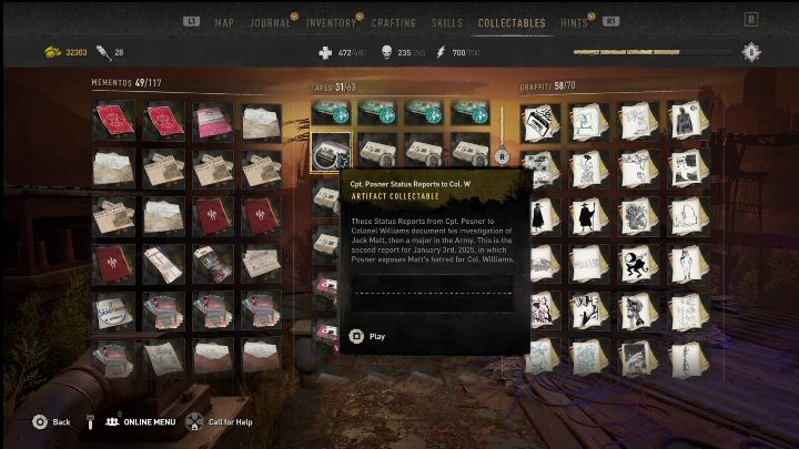 You'll find this recording on a military chest in a convoy - Dying Light 2: Recordings (Trinity) - list of all - Trinity - Dying Light 2 Guide