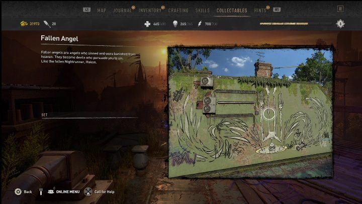 You will come across this graffiti while exploring the western part of the Trinity district - Dying Light 2: Graffiti Tags (Trinity) - list of all - Trinity - Dying Light 2 Guide