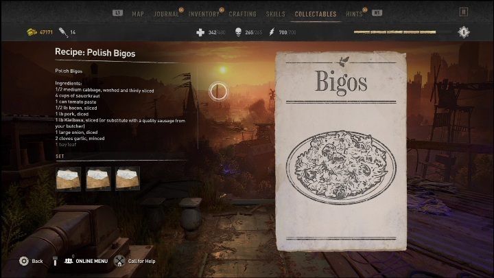 To get this recipe you must climb the power plant chimney - Dying Light 2: Mementos (Saint Paul Island) - list of all - Saint Paul Island - Dying Light 2 Guide