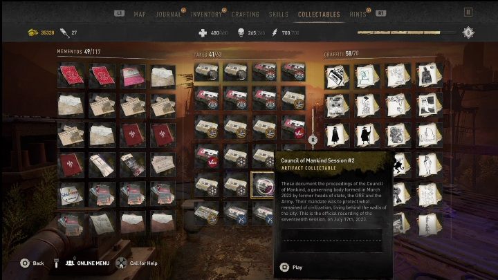 At the top of the VNC Tower, you will find a GRE container - Dying Light 2: Recordings (Garrison) - list of all - Garrison - Dying Light 2 Guide