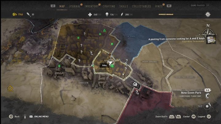 4 - Dying Light 2: Mementos (New Dawn Park) - list of all - New Dawn Park - Dying Light 2 Guide