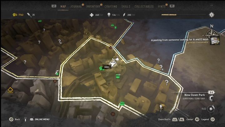 5 - Dying Light 2: Mementos (New Dawn Park) - list of all - New Dawn Park - Dying Light 2 Guide