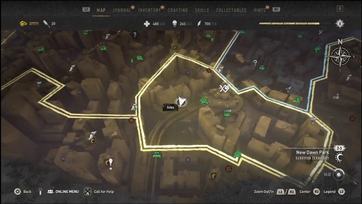 36 - Dying Light 2: Mementos (New Dawn Park) - list of all - New Dawn Park - Dying Light 2 Guide