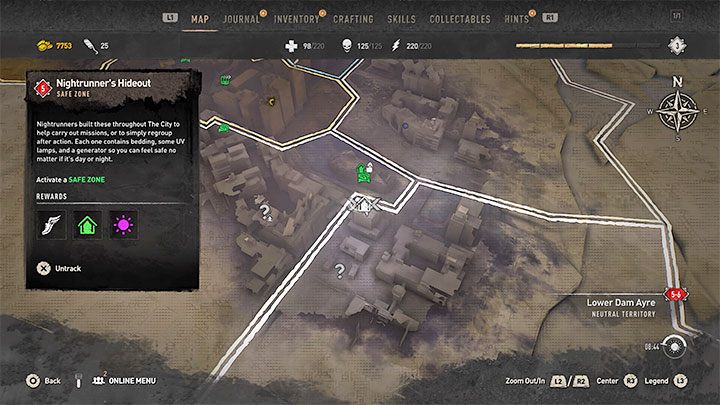 As a reminder, safe zones are small hiding places on the world map - some of them are unlocked automatically, and others can be unlocked yourself by reaching them and interacting with their generator - Dying Light 2: Safe zones bug - Common bugs and technical issues - Dying Light 2 Guide