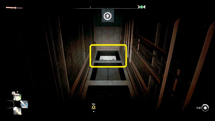Another shorter solution is to reach the open door two floors higher - climb the wall and then jump to the place marked in the above screenshot - Dying Light 2: The Lost Light - walkthrough - Story quest - Dying Light 2 Guide