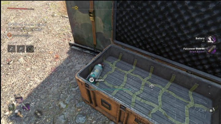 This inhibitor is hidden in a chest from a military airdrop - Dying Light 2: Inhibitors (Houndfield) - list of all - Houndfield - Dying Light 2 Guide