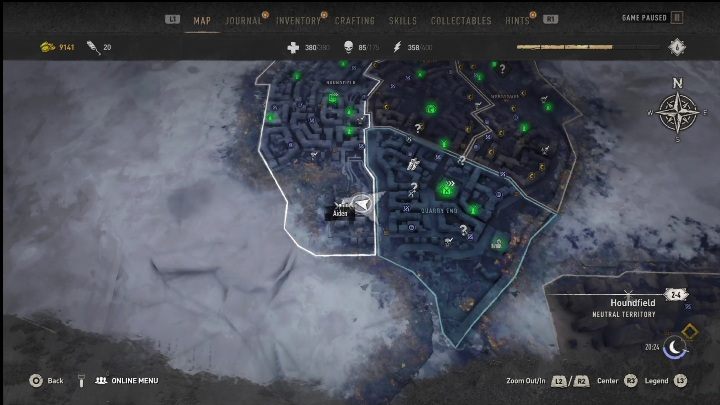 16 - Dying Light 2: Inhibitors (Houndfield) - list of all - Houndfield - Dying Light 2 Guide