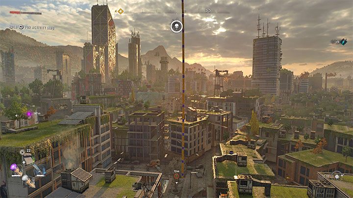 While traversing the game world, you may come across interactive ropes that are attached to various types of cranes or hoists - Dying Light 2: Rope climbing - is it possible? - Exploration - Dying Light 2 Guide