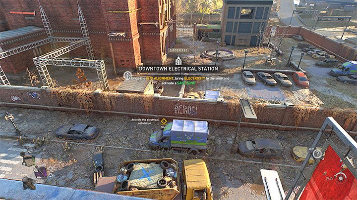 The puzzle described on this page appears in A Place to Call Home main mission - the first story quest after arriving at the downtown - Dying Light 2: Electrical substation - how to start? - Exploration - Dying Light 2 Guide