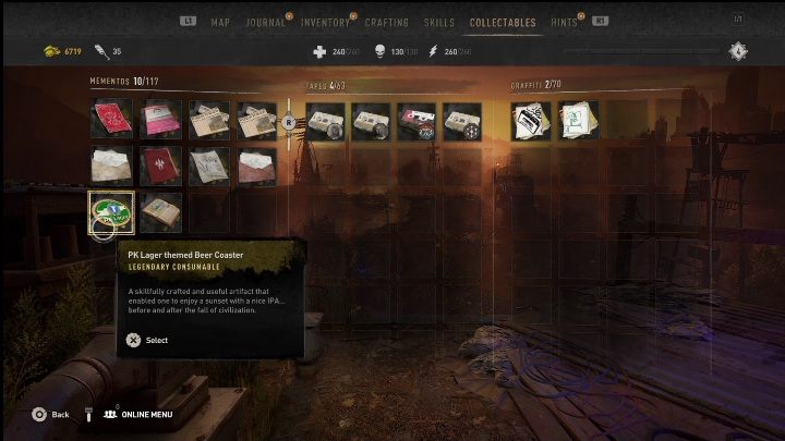 For completing The Master Brewer's Bees side quest, you will receive a special card that will be added to your collection - Dying Light 2: Mementos (Quarry End) - list of all - Quarry End - Dying Light 2 Guide