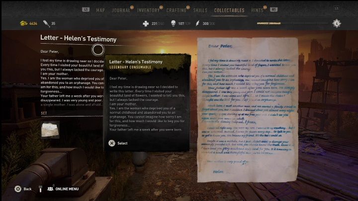 During the quest The Rose Garden, you will reach a location full of plants - Dying Light 2: Mementos (Quarry End) - list of all - Quarry End - Dying Light 2 Guide