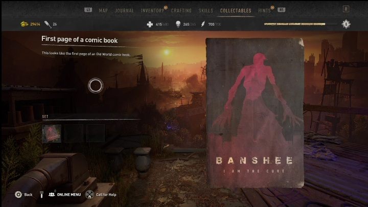 You can find this collectible in a safe zone, in the center of Quarry End - Dying Light 2: Mementos (Quarry End) - list of all - Quarry End - Dying Light 2 Guide