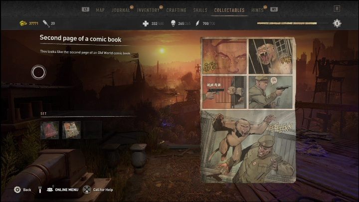 In the metro in a safe zone, you'll find a small table next to the couch - Dying Light 2: Mementos (Downtown) - list of all - Downtown - Dying Light 2 Guide