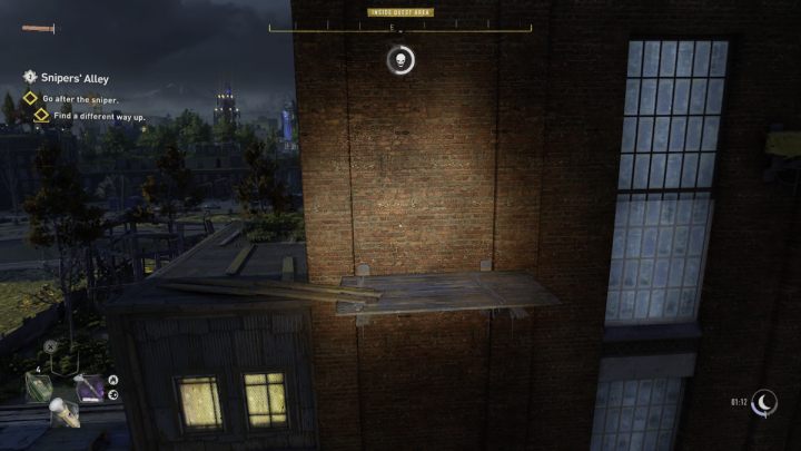There's a metal structure on the other side - Dying Light 2: Snipers Alley - walkthrough - Side quests - Dying Light 2 Guide