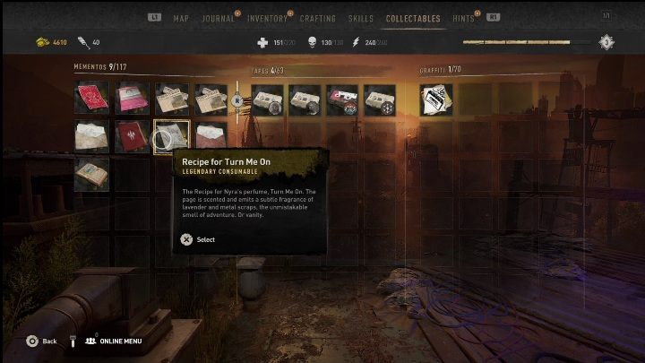 The memento is a reward for completing The Essence of Survival side quest - Dying Light 2: Mementos (Trinity) - list of all - Trinity - Dying Light 2 Guide