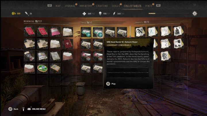 This recording is locked in a small room - Dying Light 2: Recordings (Houndfield) - list of all - Houndfield - Dying Light 2 Guide