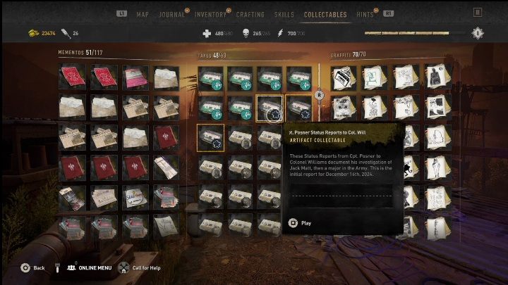 You will find this recording right next to the GRE Anomaly - Dying Light 2: Recordings (Houndfield) - list of all - Houndfield - Dying Light 2 Guide