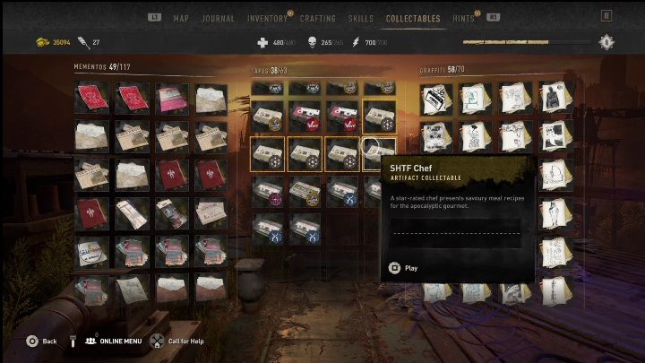 You'll find this recording on a rooftop, on a mattress among grass - Dying Light 2: Recordings (Downtown) - list of all - Downtown - Dying Light 2 Guide