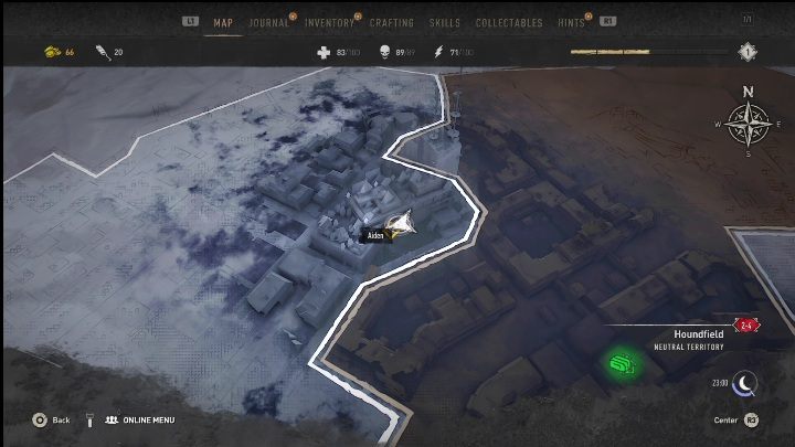 This is the first inhibitor encountered in the game - Dying Light 2: Easy inhibitors - where to find? - Exploration - Dying Light 2 Guide