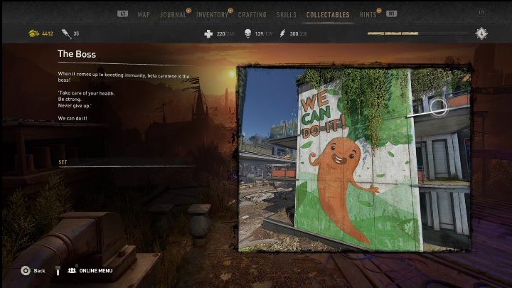 This Graffiti Tag can be found in the northern part of the Garrison - Dying Light 2: Graffiti Tags (Garrison) - list of all - Garrison - Dying Light 2 Guide