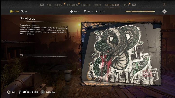 This Graffiti Tag can be found in the northern part of the location, right next to the settlement - Dying Light 2: Graffiti Tags (Garrison) - list of all - Garrison - Dying Light 2 Guide